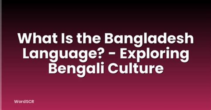 Exploring Bengali: A Language with Deep Roots and Stories