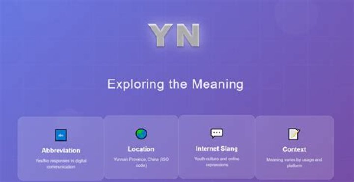 What Does 'YN' Mean in Slang? Unpacking the Internet's Shifting Meanings